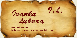 Ivanka Lubura vizit kartica